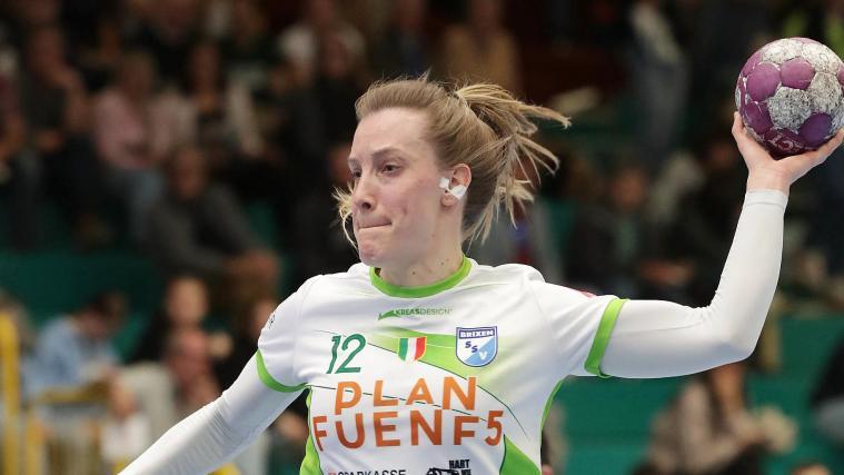 Kapitänin Sarah Hilber war eine der besten Akteurinnen. © Reinhold Eheim