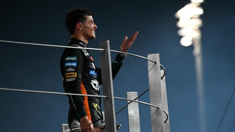 Lando Norris gab wortwörtlich Gas. © APA/afp / ANDREJ ISAKOVIC