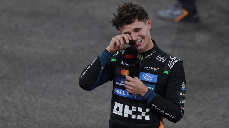 Lando Norris hat erstmals den WM-Titel geholt. © ANSA / ALI HAIDER