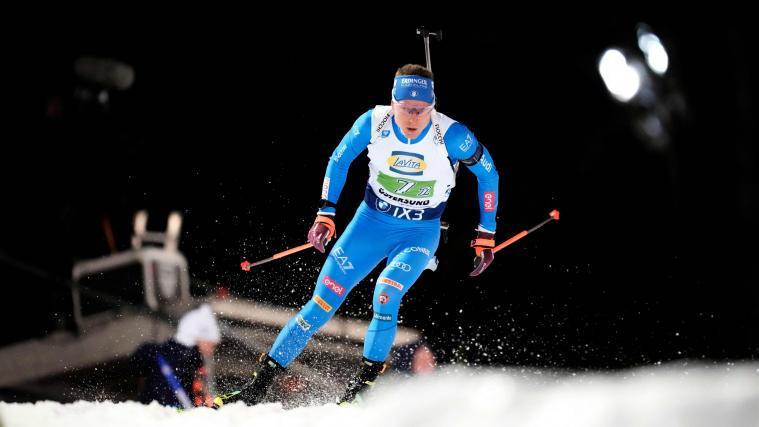 Lukas Hofer will es in Östersund wissen. © APA/afp / BJORN LARSSON ROSVALL