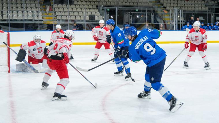 Marco Niccolai und die Azzurrini hatten gegen Polen das Nachsehen. © Vanna Antonello