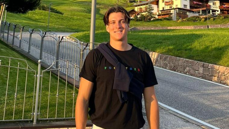 Max Perathoner, Speedfahrer aus Gröden.