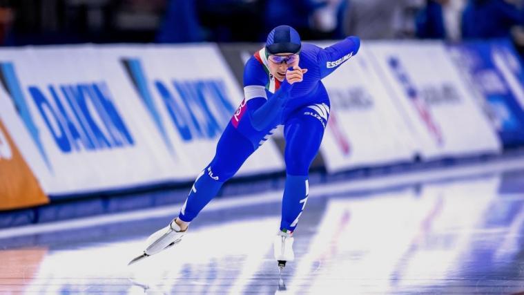 Maybritt Vigl, Eisschnellläuferin vom Ritten.