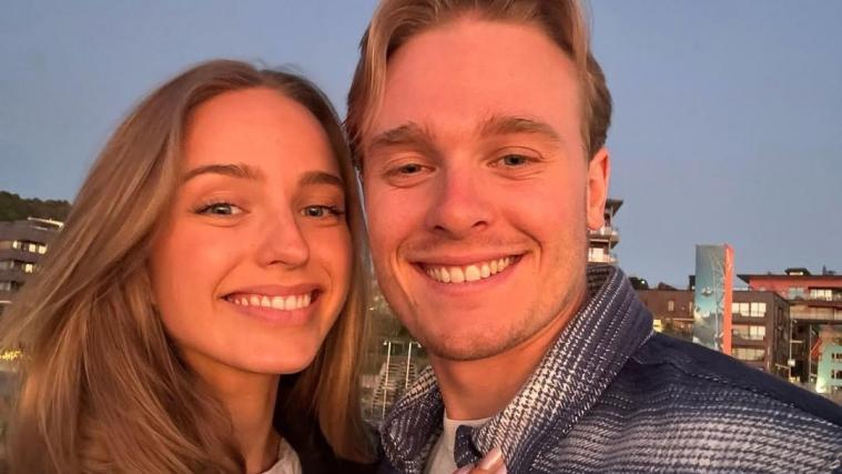 After his victory, the Alta Badia winner made a romantic gesture. © Instagram