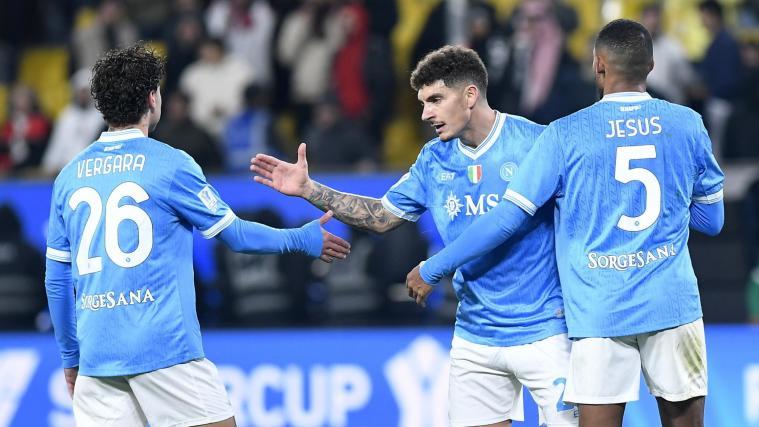 Napoli steht im Finale. © ANSA / STR