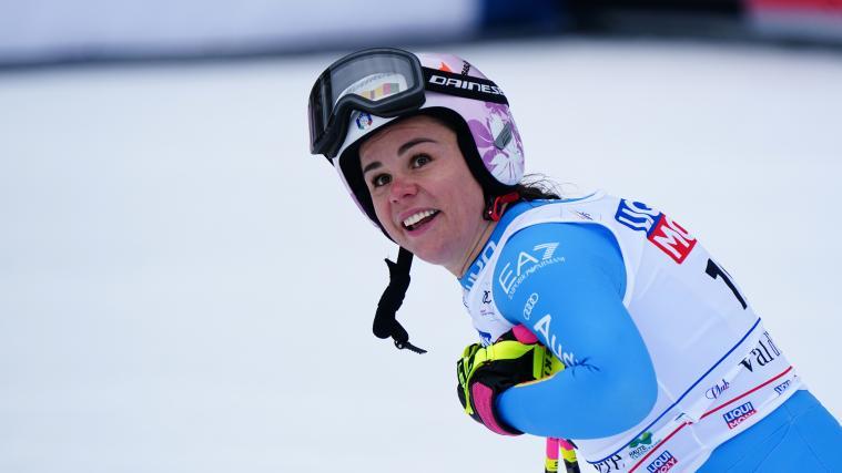 Nicol Delago has sent a sign of life. © pentaphoto