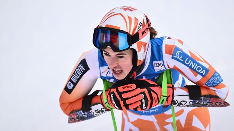 Petra Vlhova arbeitet sich langsam in den Weltcup zurück. © APA/afp / MARCO BERTORELLO