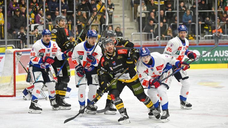 Pustertal gegen Innsbruck: Wer zeigt mehr Zähne? © Iwan Foppa/HC Pustertal