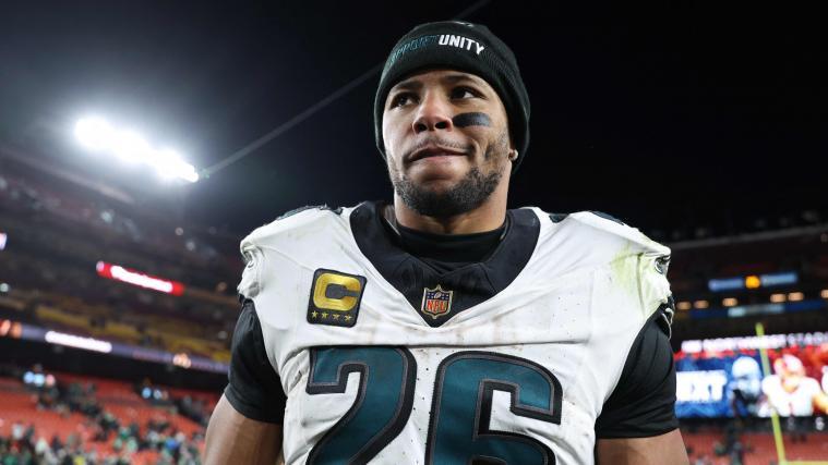 Saquon Barkley schrieb mit den Philadelphia Eagles Historie. © APA / SCOTT TAETSCH