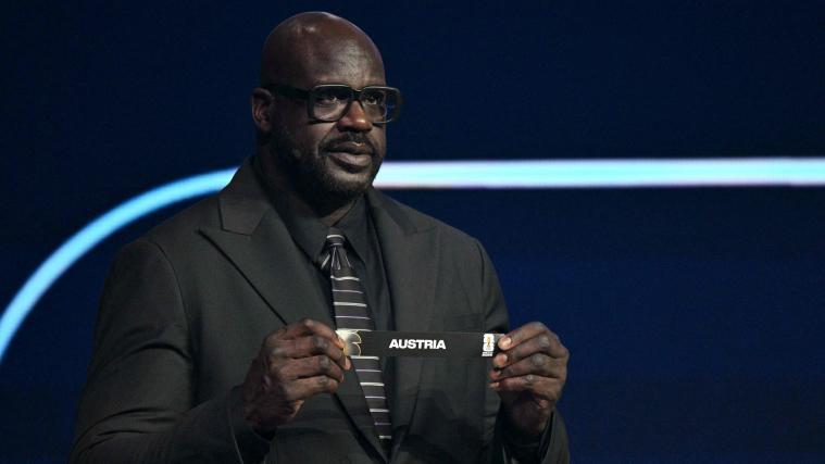 Shaquille O'Neal zog Österreich in eine Gruppe mit Argentinien. © APA/afp / JIM WATSON
