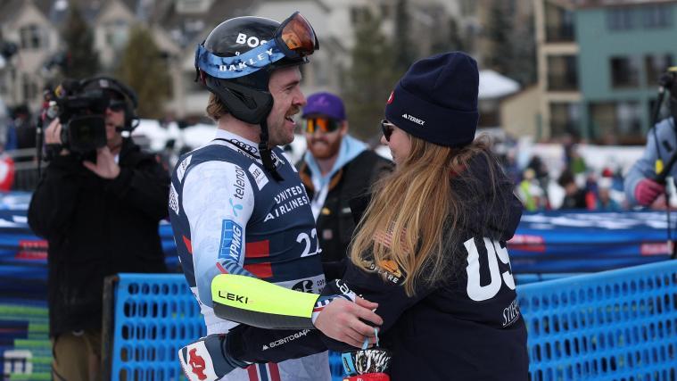 Ski-Traumpaar: Aleksander Aamodt Kilde und Mikaela Shiffrin sind verlobt. © APA / EZRA SHAW