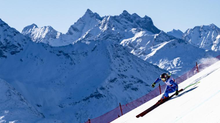 Sofia Goggia gehört in St. Moritz zu den Favoritinnen. © ANSA / JEAN-CHRISTOPHE BOTT
