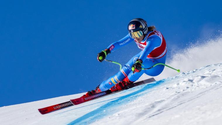 Sofia Goggia zählt zu den Favoritinnen. © ANSA / CLAUDIO THOMA