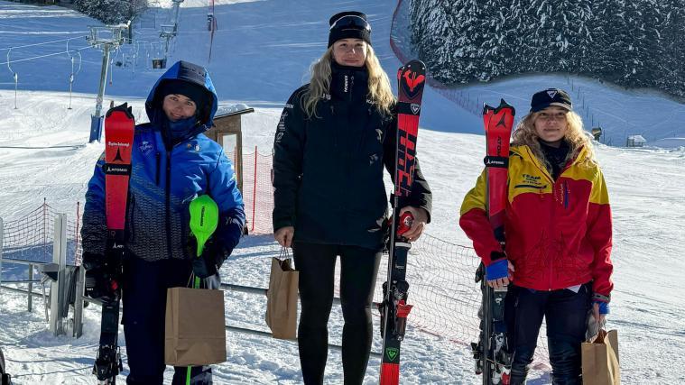 Sophie Schweigl (links) zeigte starke Leistungen. © FISI Südtirol