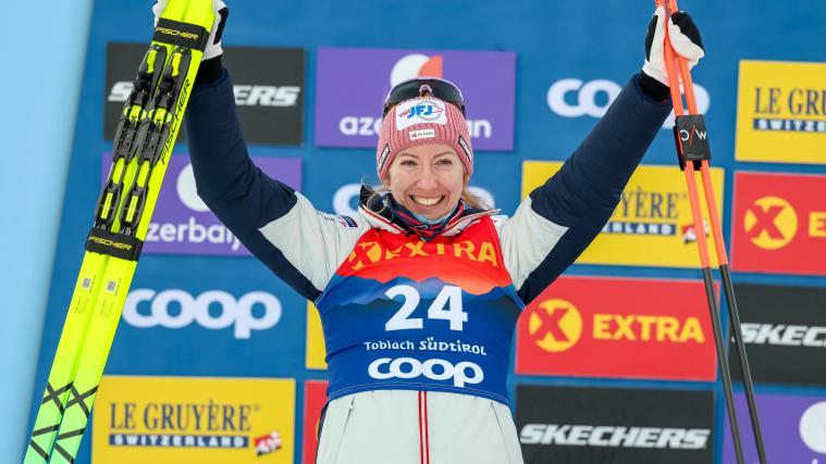 Teresa Stadlober wurde Zweite. © ANSA / ANDREA SOLERO