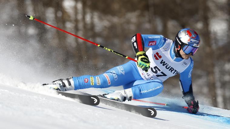 Tobias Kastlunger in Action. © ANSA / SEBASTIEN NOGIER