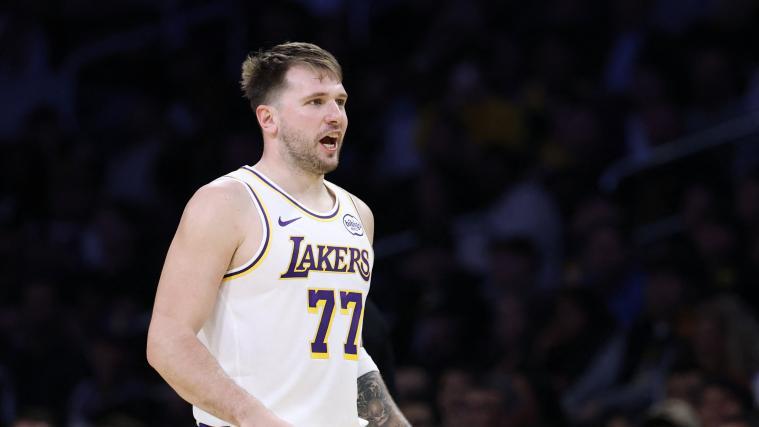 uka Doncic verbuchte 34 Punkte für die Lakers. © APA / HARRY HOW