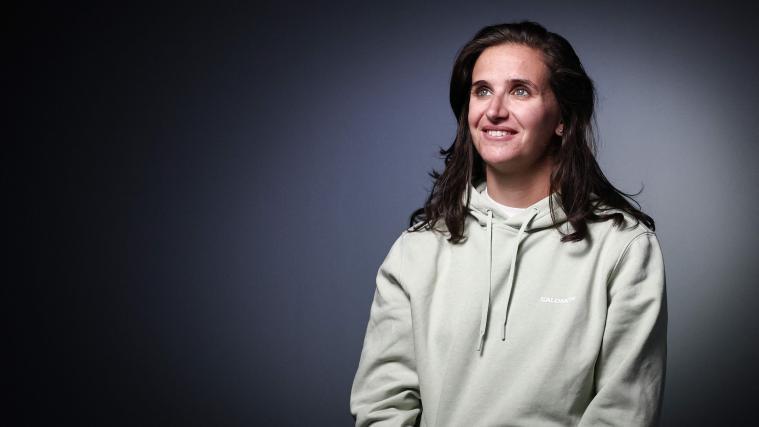 Verurteilt, gesperrt und jetzt wieder da: Julia Simon. © APA/afp / THIBAUD MORITZ