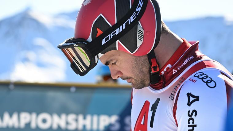 Vincent Kriechmayr war nach dem Rennen bedient. © APA / BARBARA GINDL