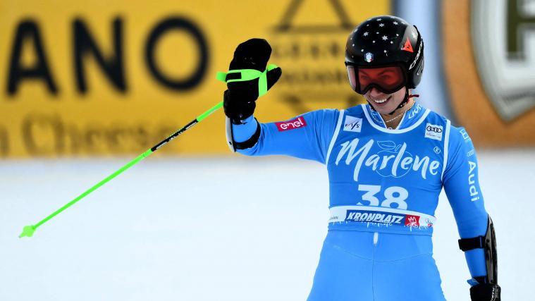 Alice Pazzaglia ist stark in Form. © APA/afp / MARCO BERTORELLO