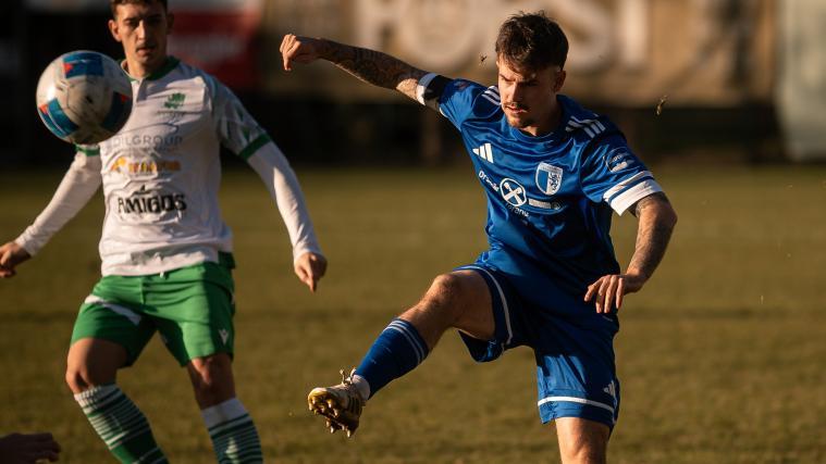 Auf Armand Srmcka muss der FC Obermais in den kommenden Monaten verzichten. © P. Schwienbacher