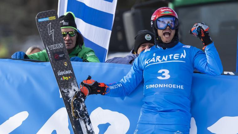 Bei Roland Fischnaller war die Freude groß. © APA / WOLFGANG JANNACH