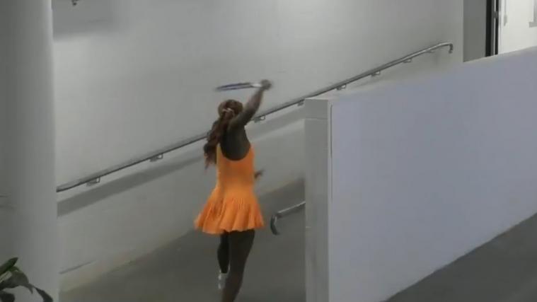 Coco Gauff rastete aus.