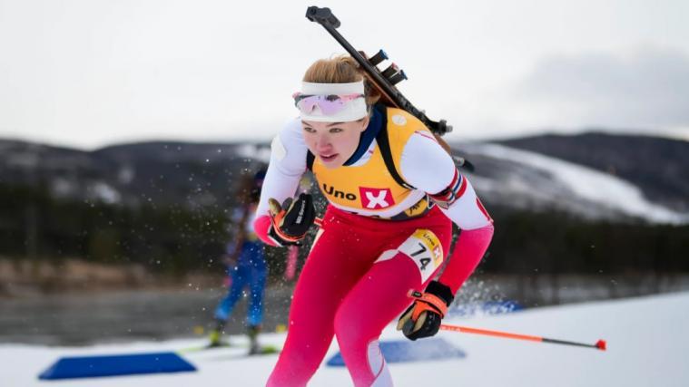 Daria Dalidovich cried at the start. © Nordic Focus
