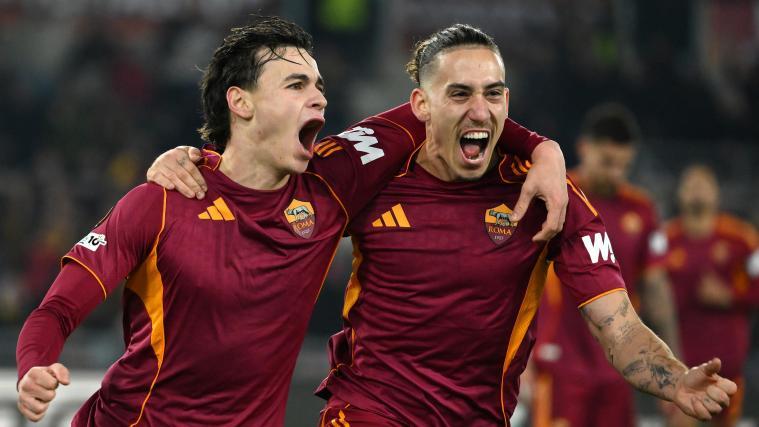 Der AS Rom feierte einen wichtigen Heimsieg © ANSA / ETTORE FERRARI