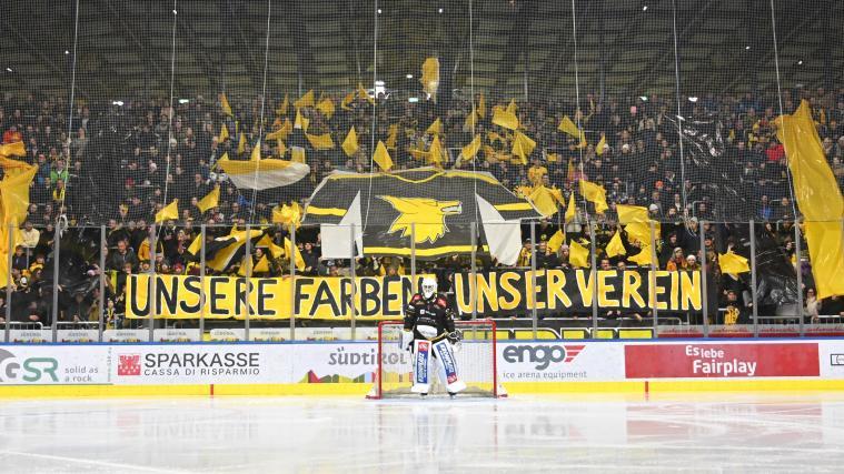 Le HC Pustertal joue à domicile contre Klagenfurt. © HC Pustertal / I. Foppa