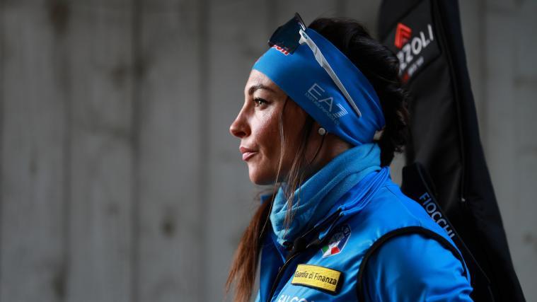 Dorothea Wierer blickt auf ihren letzten großen Karriere-Höhepunkt. © Pierre Teyssot