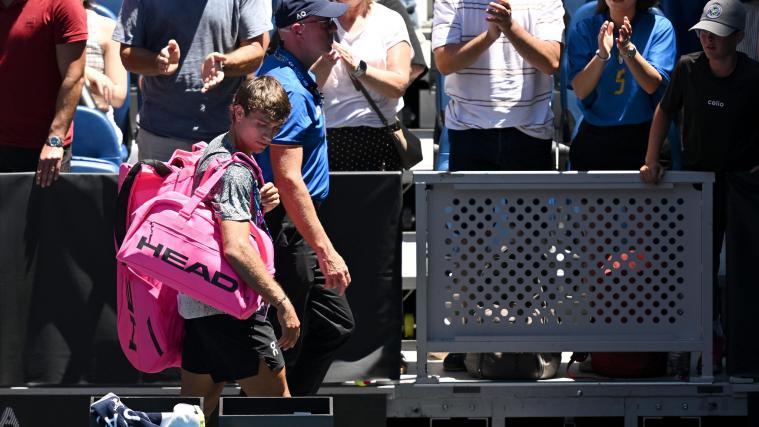 Flavio Cobolli muss in Melbourne bereits die Segel streichen. © ANSA / LUKAS COCH