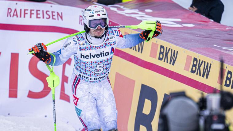 Henrik Kristoffersen war wütend. © ANSA / ANTHONY ANEX