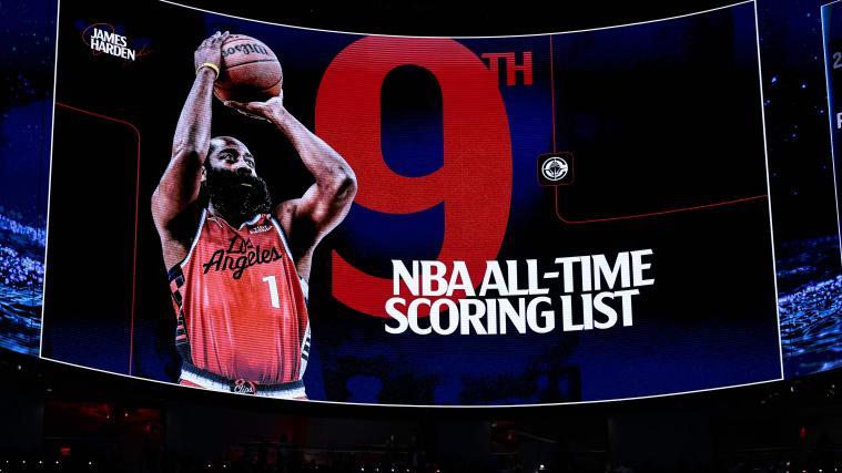 James Harden wurde im Heimspiel der LA Clippers gefeiert. © APA / RONALD MARTINEZ