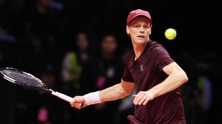 Jannik Sinner kicked off the new tennis year with an exhibition match. © ANSA / HAN MYUNG-GU