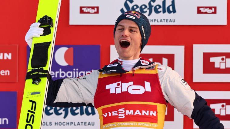 Johannes Lamparter war in Seefeld nicht zu schlagen. © ANSA / ANNA SZILAGYI