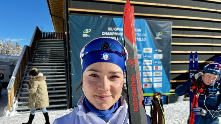 Linda Zingerle ist derzeit bei der Biathlon-EM  im Einsatz.