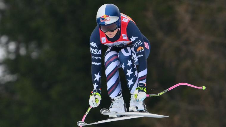 Lindsey Vonn will auch im Super-G wieder aufzeigen. © APA/afp / MARCO BERTORELLO