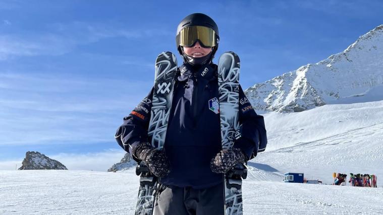 Maria Gasslitter, junge Freestylerin aus Kastelruth.