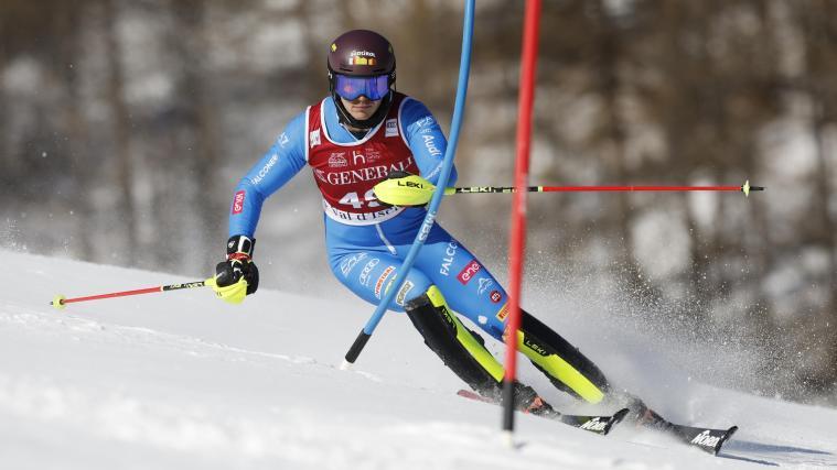 Matteo Canins hat seine ersten Weltcuppunkte eingefahren. © ANSA / SEBASTIEN NOGIER