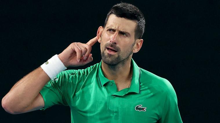 Novak Djokovic hat noch keinen Satz abgegeben. © APA/afp / MARTIN KEEP