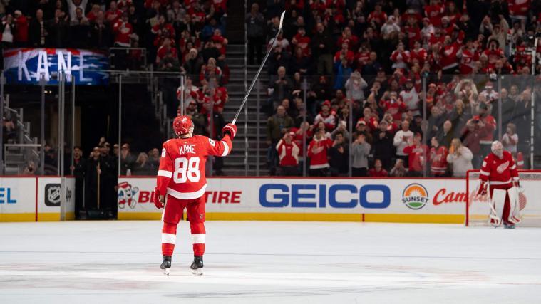 Patrick Kane hatte in Detroit seinen g © APA / JAIME CRAWFORD
