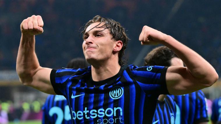 Pio Esposito hat Inter den Sieg beschert. © APA/afp / STEFANO RELLANDINI