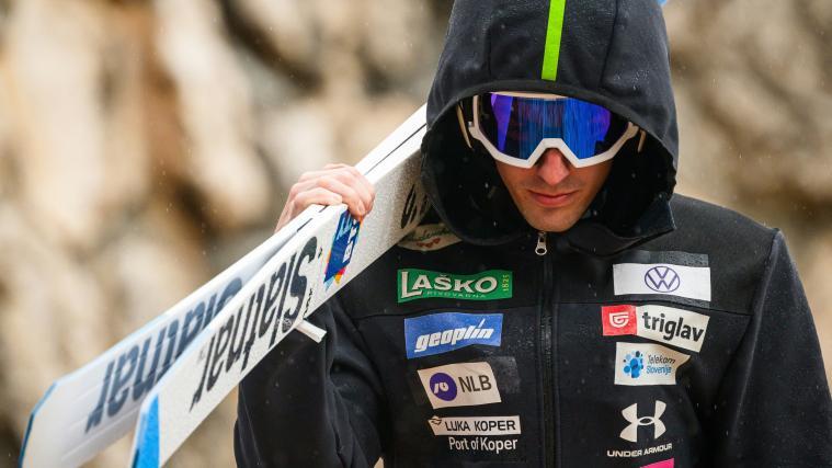 Timi Zajc wurde disqualifiziert. © AFP / JURE MAKOVEC