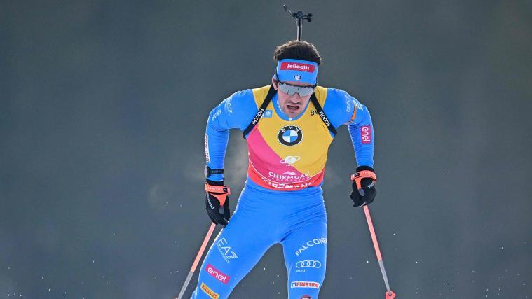 Tommaso Giacomel fuhr einen weiteren Podestplatz ein. © APA/afp / TOBIAS SCHWARZ