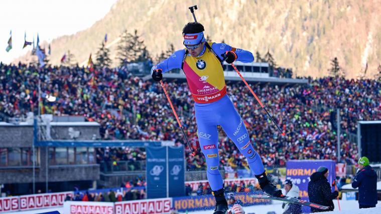 Tommaso Giacomel verpasste dieses Mal das Podium. © APA/afp / TOBIAS SCHWARZ