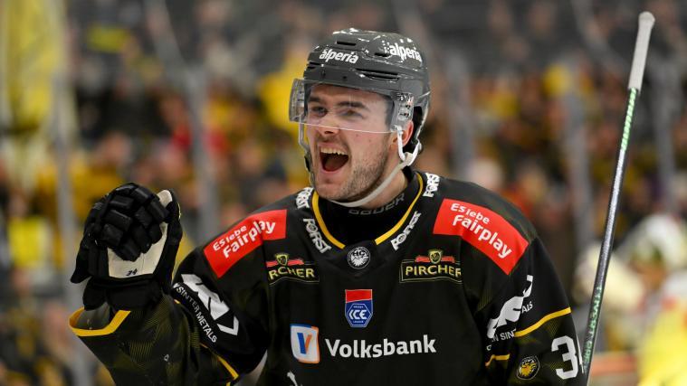 Tommy Purdeller, rising star of HC Pustertal. © I. Foppa / HC Pustertal