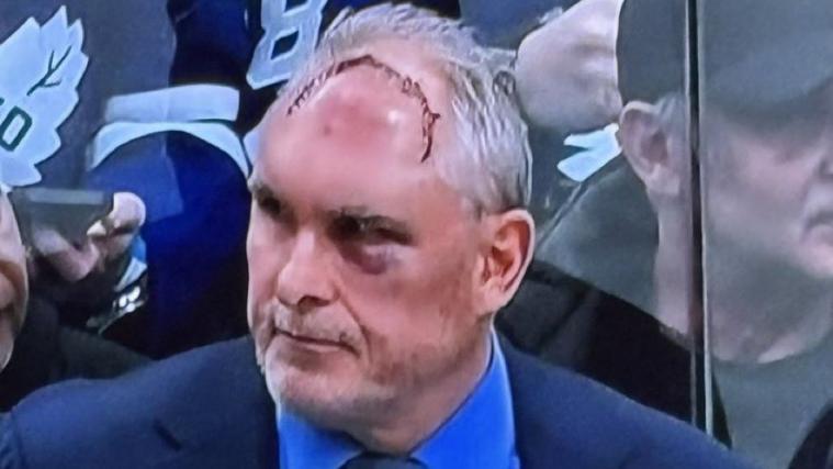 Toronto-Trainer Craig Berube. © Twitter