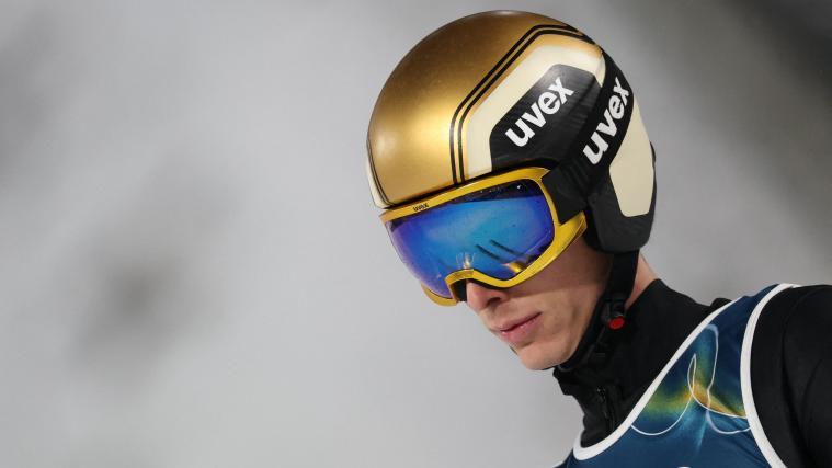 Alex Insam, Skispringer aus Gröden. © APA/afp / ANNE-CHRISTINE POUJOULAT