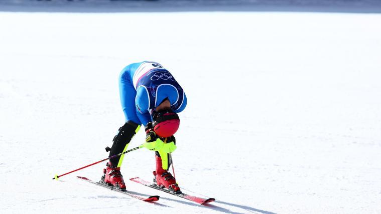 Alex Vinatzer was unable to capitalize on his good starting position. © ANSA / ANNA SZILAGYI